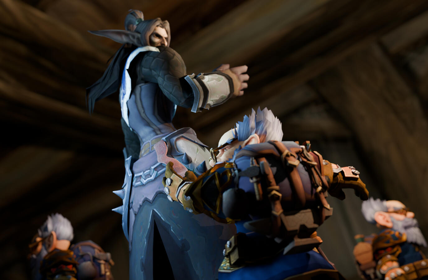 Lethys capturing the flag during training.