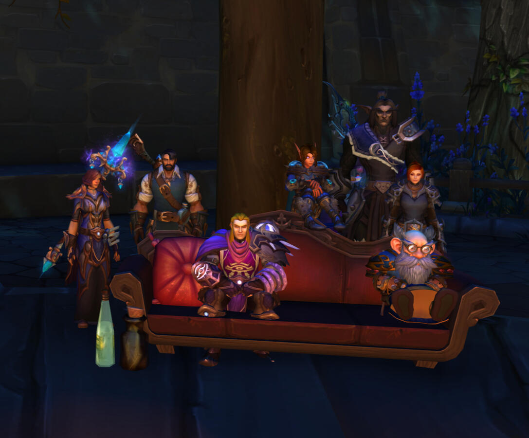 Drinks after a successful assignment!